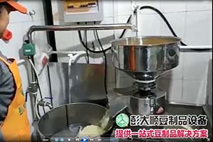 平博pinnacle豆腐机制作过程2