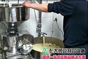 平博pinnacle豆腐机制作过程3